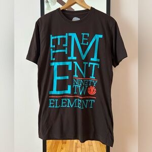 Element 🛹 essential logo skate tee shirt organic cotton earth tones